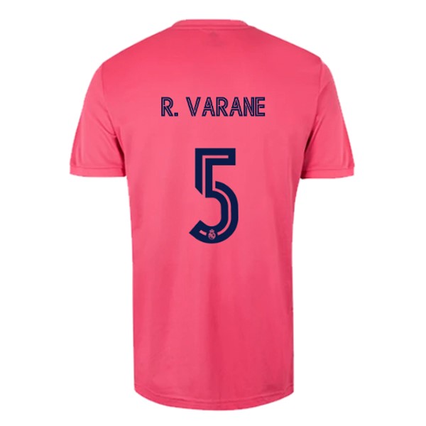 Maglia Real Madrid 2ª NO.5 Varane 2020-2021 Rosa